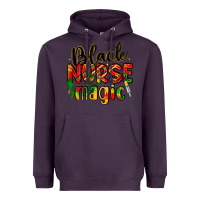Plum black nurse magic Heavyweight Hoodie - LillyAllenDesigns