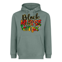 Sage black nurse magic Heavyweight Hoodie - LillyAllenDesigns