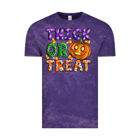 Cloud Purple Thick Or Treat Vintage Tee - Artiststas
