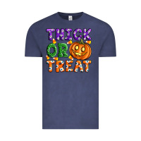 Vintage Denim Thick Or Treat Vintage Tee - Artiststas