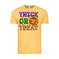 Vintage Mustard Thick Or Treat Vintage Tee - Artiststas