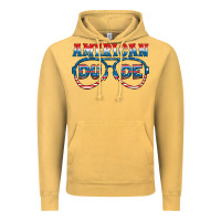 Vintage Mustard american dude Vintage Hoodie - HRA Design Shop