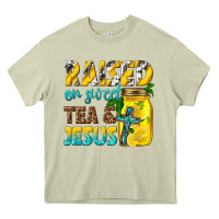 Mossy raised on sweet tea and jesus Heavy Core Tee - texasbilliewilder