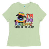 Matcha i'm the rainbow sheep of the family Ladies Tee - MaliasSmallBusiness
