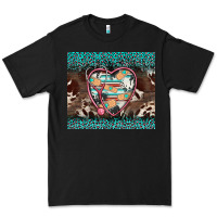 Black western nurse stethoscope turquoise leopardes Premium Tee - BarkalooDesign