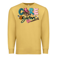 Antique Gold Caregiver Premium Sweatshirt - LillyAllenDesigns