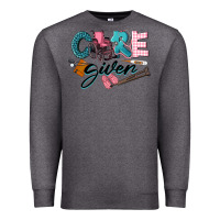 Charcoal Heather Caregiver Premium Sweatshirt - LillyAllenDesigns