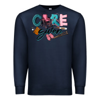 Navy Caregiver Premium Sweatshirt - LillyAllenDesigns