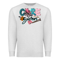 Oatmeal Heather Caregiver Premium Sweatshirt - LillyAllenDesigns