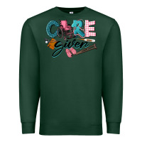 Sports Green Caregiver Premium Sweatshirt - LillyAllenDesigns