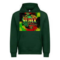 Forest Green i am black history tumbler cowgirl Urban Hoodie - CowGirlArtShop