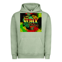 Pigment Oil Green i am black history tumbler cowgirl Urban Hoodie - CowGirlArtShop