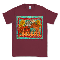 Burgundy pumpkin sunflower tumbler Classic Tee - AdoDesignShop