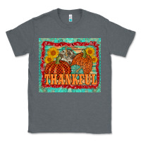 Charcoal Heather pumpkin sunflower tumbler Classic Tee - AdoDesignShop