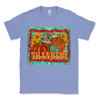 Colony Blue pumpkin sunflower tumbler Classic Tee - AdoDesignShop