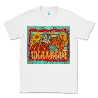 White pumpkin sunflower tumbler Classic Tee - AdoDesignShop