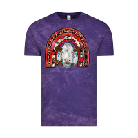 Cloud Purple valentines simmental  rainbow Vintage Tee - JahusDesignShop