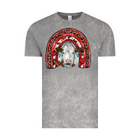 Cloud Rock valentines simmental  rainbow Vintage Tee - JahusDesignShop