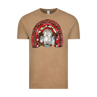 Vintage Coffee valentines simmental  rainbow Vintage Tee - JahusDesignShop