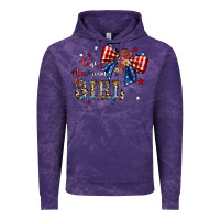 Cloud Purple cute american girl Vintage Hoodie - JahusDesignShop