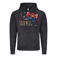 Vintage Black cute american girl Vintage Hoodie - JahusDesignShop