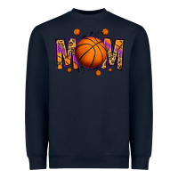 Navy basketball mom Heavyweight Sweatshirt - Jasminsmagicworld