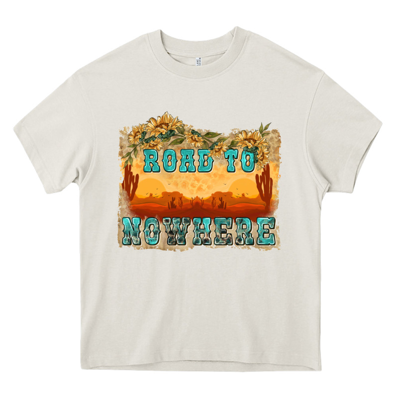 Road To Nowhere Tbw Heavy Core Tee by texasbilliewilder | Teevron