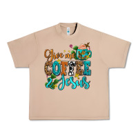 Burro gıve me coffee and jesus Urban Heavy Tee - AdoDesignShop