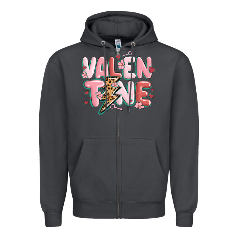 Valentine Zipper Hoodie by MaliasSmallBusiness | Teevron