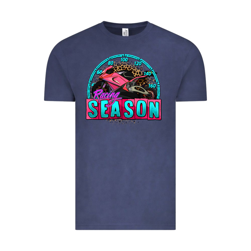 Racing Season Motorcycle Vintage Tee by AdoDesignShop | Teevron
