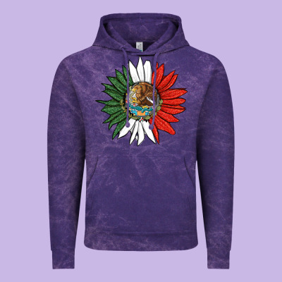 Mexico Sunflower Vintage Hoodie Designed By Hra Design Shop