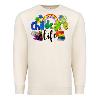 Sandshell Childcare Life Premium Sweatshirt - LillyAllenDesigns