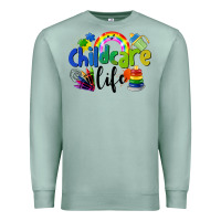 Seafoam Childcare Life Premium Sweatshirt - LillyAllenDesigns