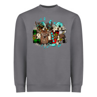 Storm love wood slice ornament Heavyweight Sweatshirt - JahusDesignShop