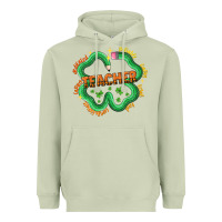 Matcha teacher st patricks day Heavyweight Hoodie - LillyAllenDesigns
