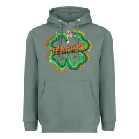 Sage teacher st patricks day Heavyweight Hoodie - LillyAllenDesigns
