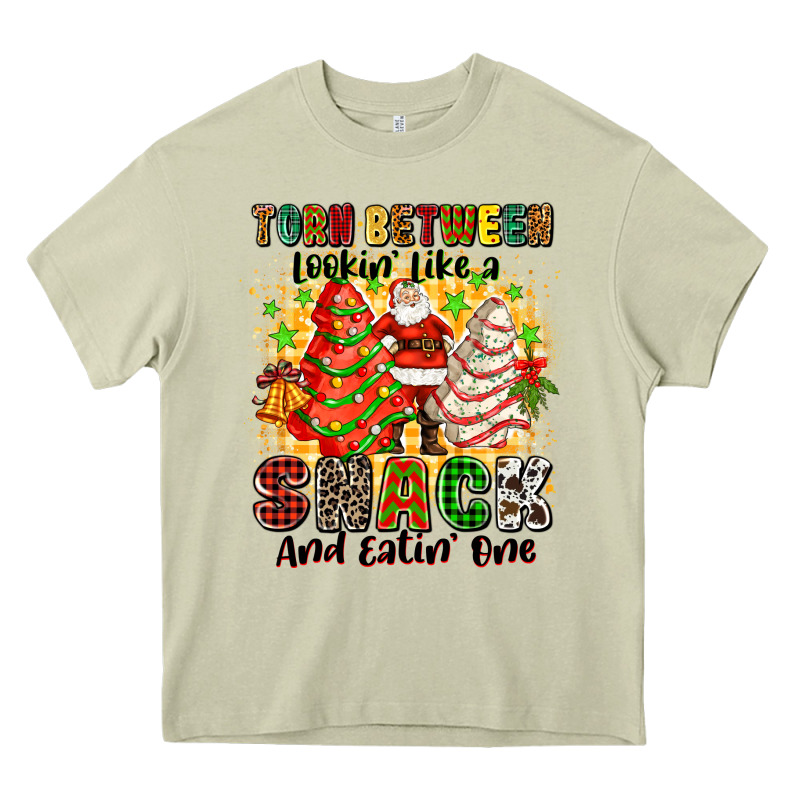 Torn Between Lookin' Like A Snack And Eatin' One Heavy Core Tee by Zillion Design Studio | Teevron