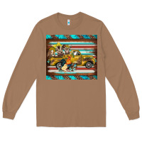 Toasted Coconut western truck farm animals serape leopard turquoise's Long Sleeve Tee - BarkalooDesign