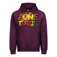 Mauve Wine juneteen black girl Urban Hoodie - CowGirlArtShop