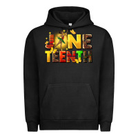 Pigment Black juneteen black girl Urban Hoodie - CowGirlArtShop