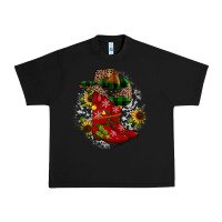 Black Christmas Cowboy Boots Urban Heavy Tee - JahusDesignShop