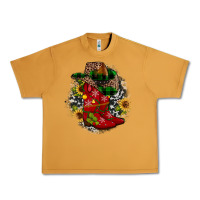 Peanut Butter Christmas Cowboy Boots Urban Heavy Tee - JahusDesignShop