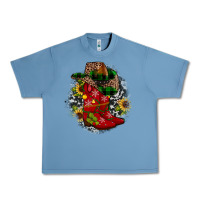 Pebble Blue Christmas Cowboy Boots Urban Heavy Tee - JahusDesignShop