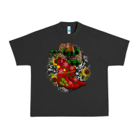 Pigment Black Christmas Cowboy Boots Urban Heavy Tee - JahusDesignShop