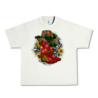 Pistachio Christmas Cowboy Boots Urban Heavy Tee - JahusDesignShop