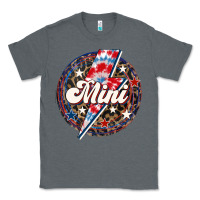 Charcoal Heather Western Mini  4th of July Classic Tee - LillyAllenDesigns