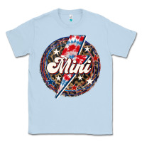 Dusty Blue Western Mini  4th of July Classic Tee - LillyAllenDesigns