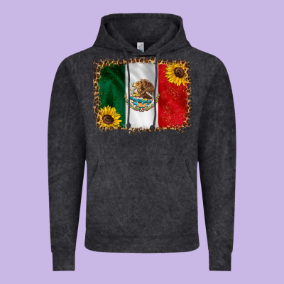 Mexico Flag Background Vintage Hoodie Designed By Hra Design Shop
