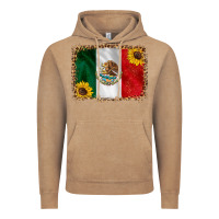 Vintage Coffee mexico flag background Vintage Hoodie - HRA Design Shop