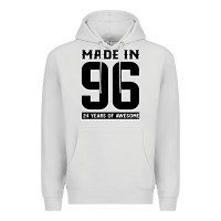 Dove Grey Made In 96 24 Years Of Awesome Premium Hoodie - Bettercallsaul